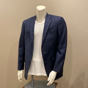 Hart Shaffner Marx Navy/Blue Suit Jacket - Size 40S